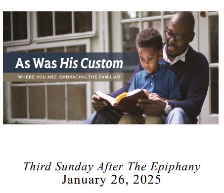 January 26, 2025 Bulletin